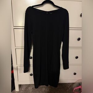Athleta Classic Black Long Sleeve Dress